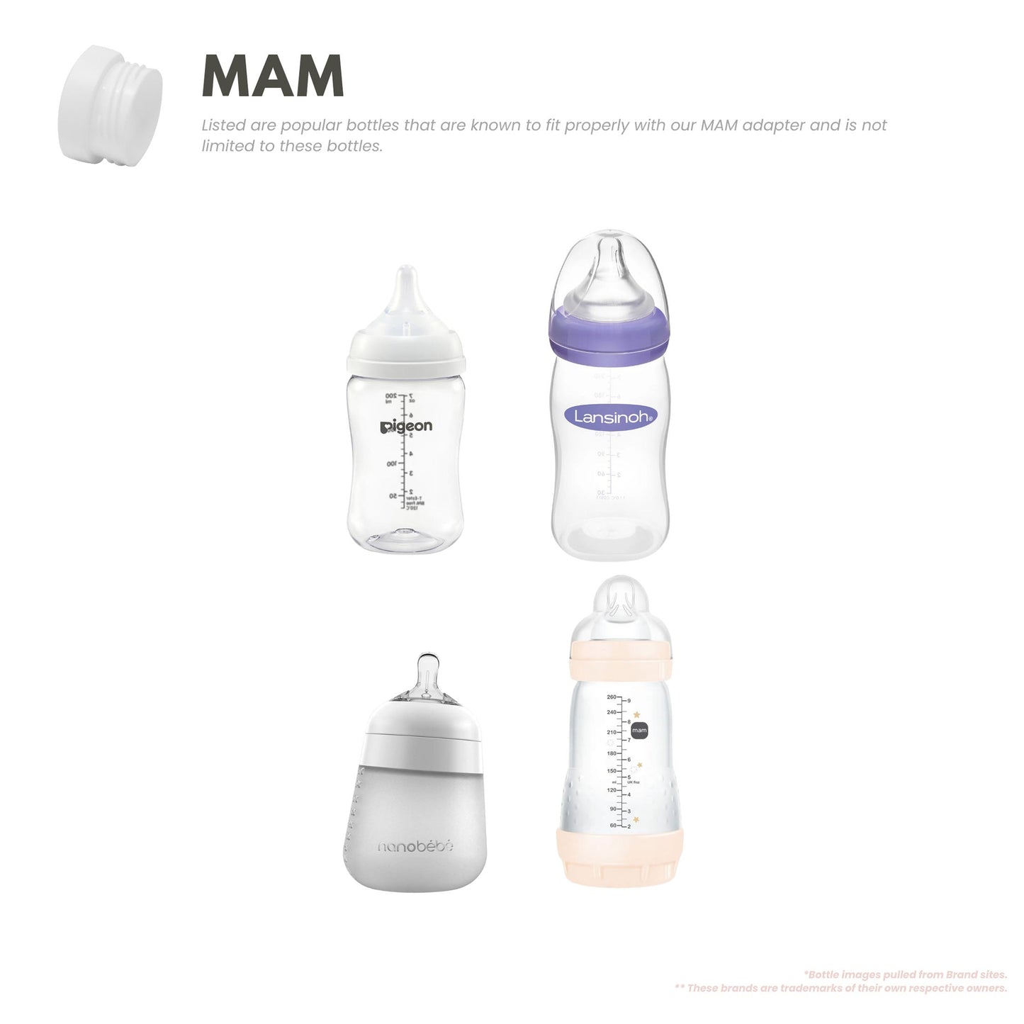 3.0 Portable Bottle Warmer Adapter Set (Warmer + Four Adapters)