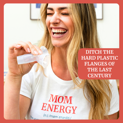 Silicone Breast Pump Flanges - Cushy