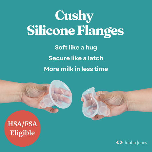 Silicone Breast Pump Flanges - Cushy