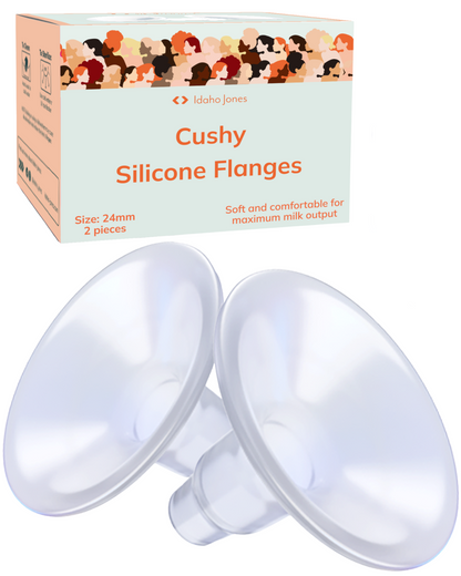 Silicone Breast Pump Flanges - Cushy