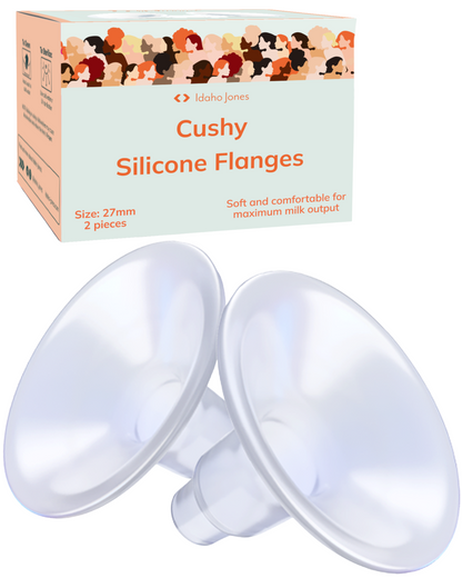 Silicone Breast Pump Flanges - Cushy