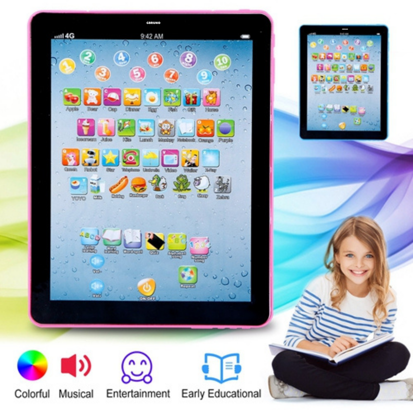 GBruno Baby Learning Tablet Educational
