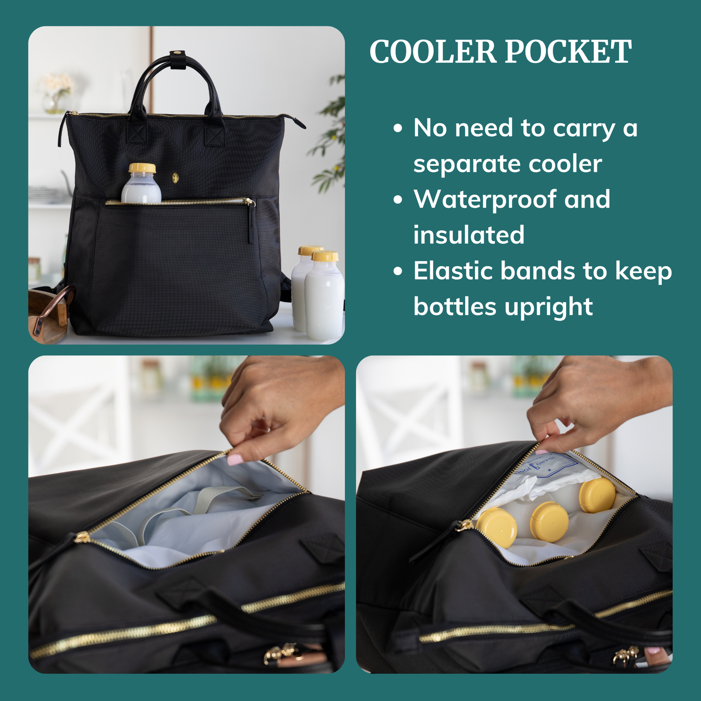 Wearable Breast Pump Bag Backpack - Airedale