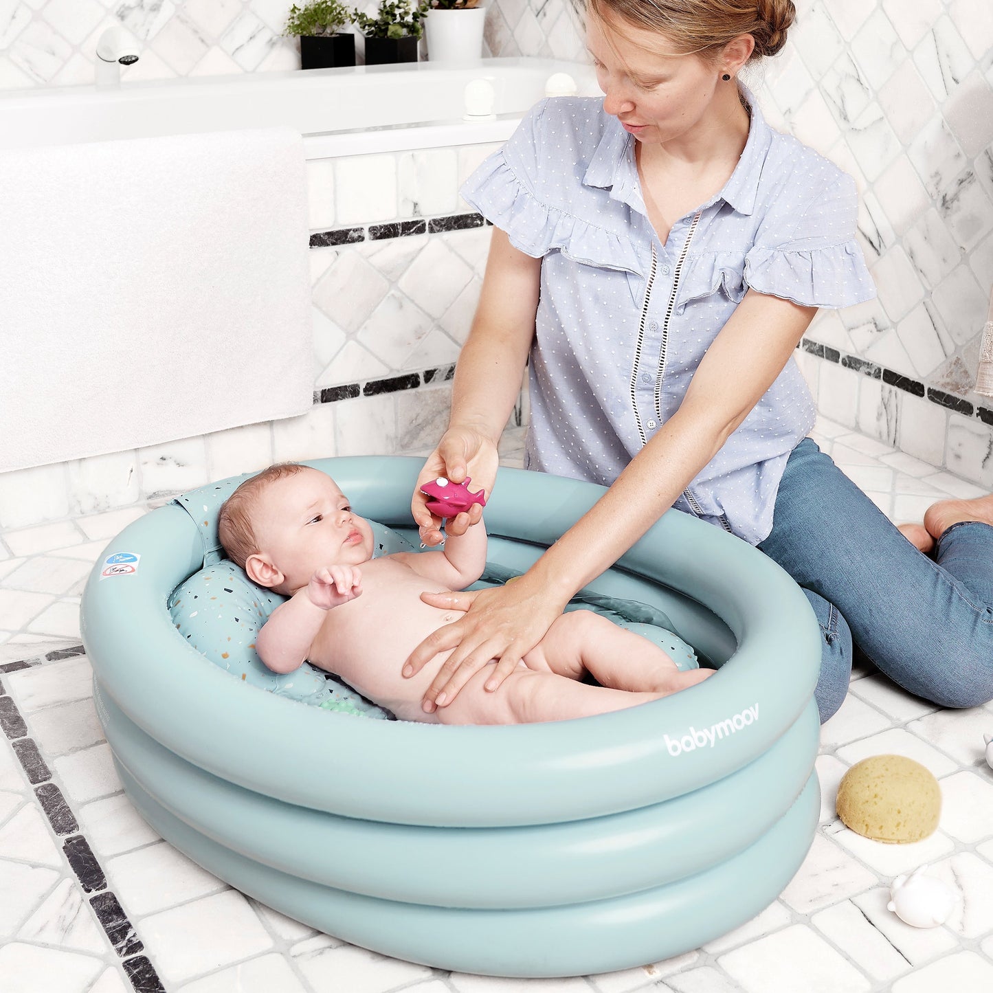 Inflatable Travel Baby Bathtub & Paddling Pool