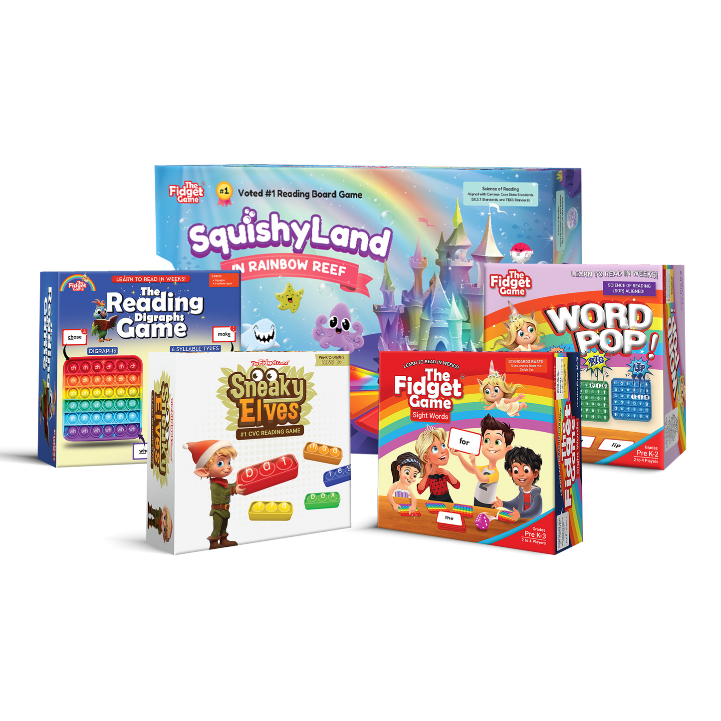 The Fidget Game: Sight Words Edition